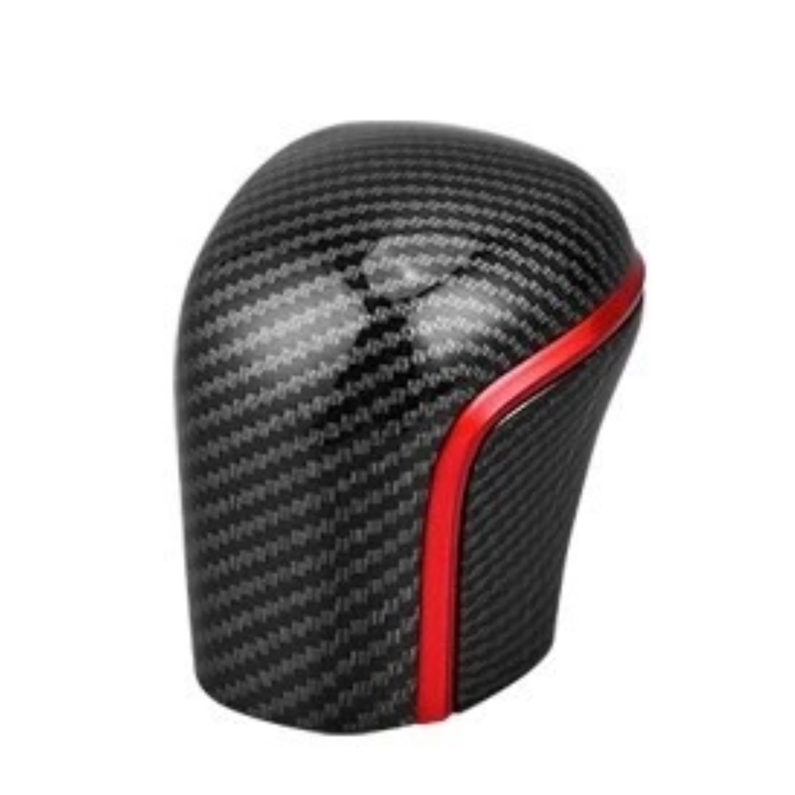 tusgt Gear Shifter Knob Head for Toyota for Corolla for Cross 2022–2025 Car Gear Shift Knob Cover Lever Stick Head Carbon Fiber(Red Carbon Fiber)