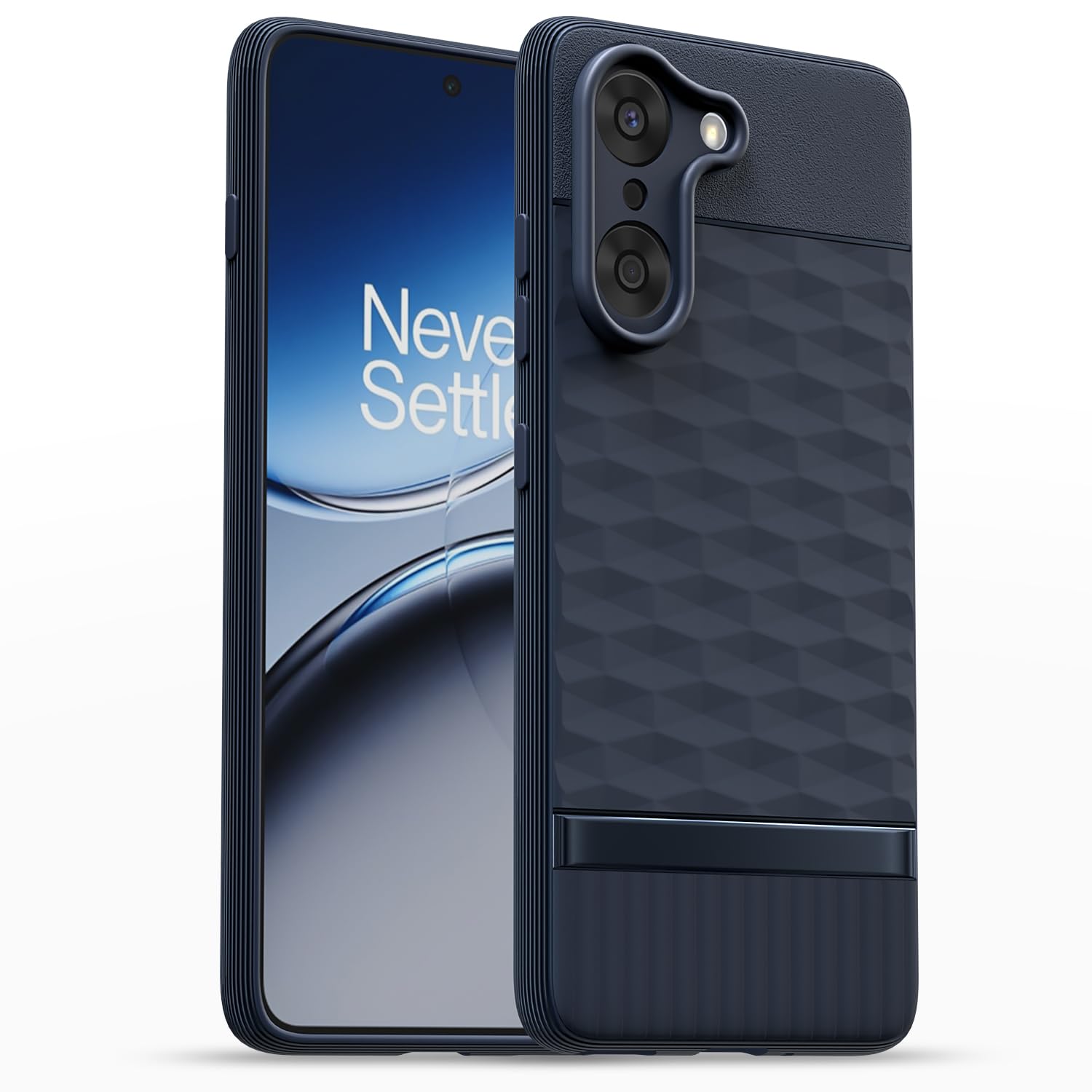 Amazon basics Back Cover for OnePlus Nord CE 5 5G | Full Camera Protection | TPU Soft Flexible Shockproof Bumper Case(Blue)