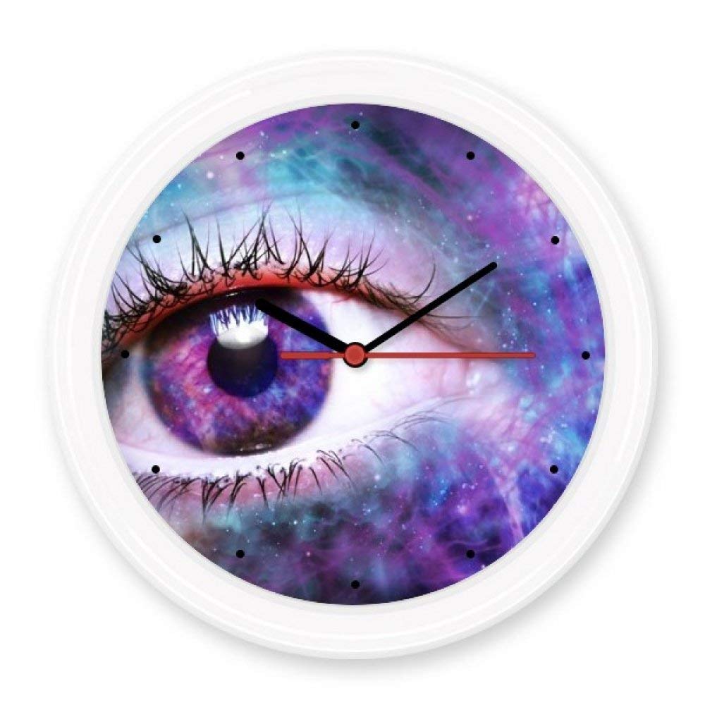 Horloge spirale nébuleuse silencieuse pour décorer votre salon moderne