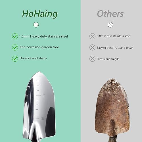 Miniatura 5 de Juego de herramientas de jardín, kit de 10 piezas con taburete plegable resistente, bolsa de almacenamiento desmontable, herramientas de acero