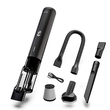 Car Vacuum Handheld Vacuum Cleaner Rechargeable 20000pa Powerful Suction Portable Cordless Lightweight Mini Vacuum for Car Pet Hair HomeVXmax