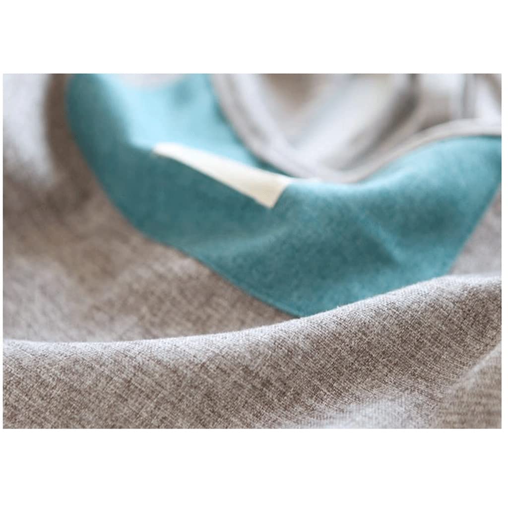 SSDD 8617 algodón Puro Espesado de Manga Larga Larga y otoño de otoño e Invierno Cocina Delantal Delantal Ropa de Trabajo Anti-Vestido for Hombres y Mujeres (Size : Blue)