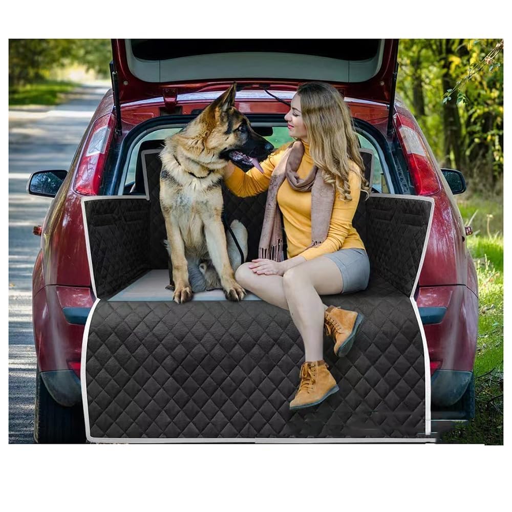 Funda para Maletero de Coche para Perros, para Skoda Karoq/2017-2024, con Parachoques y Protección Lateral