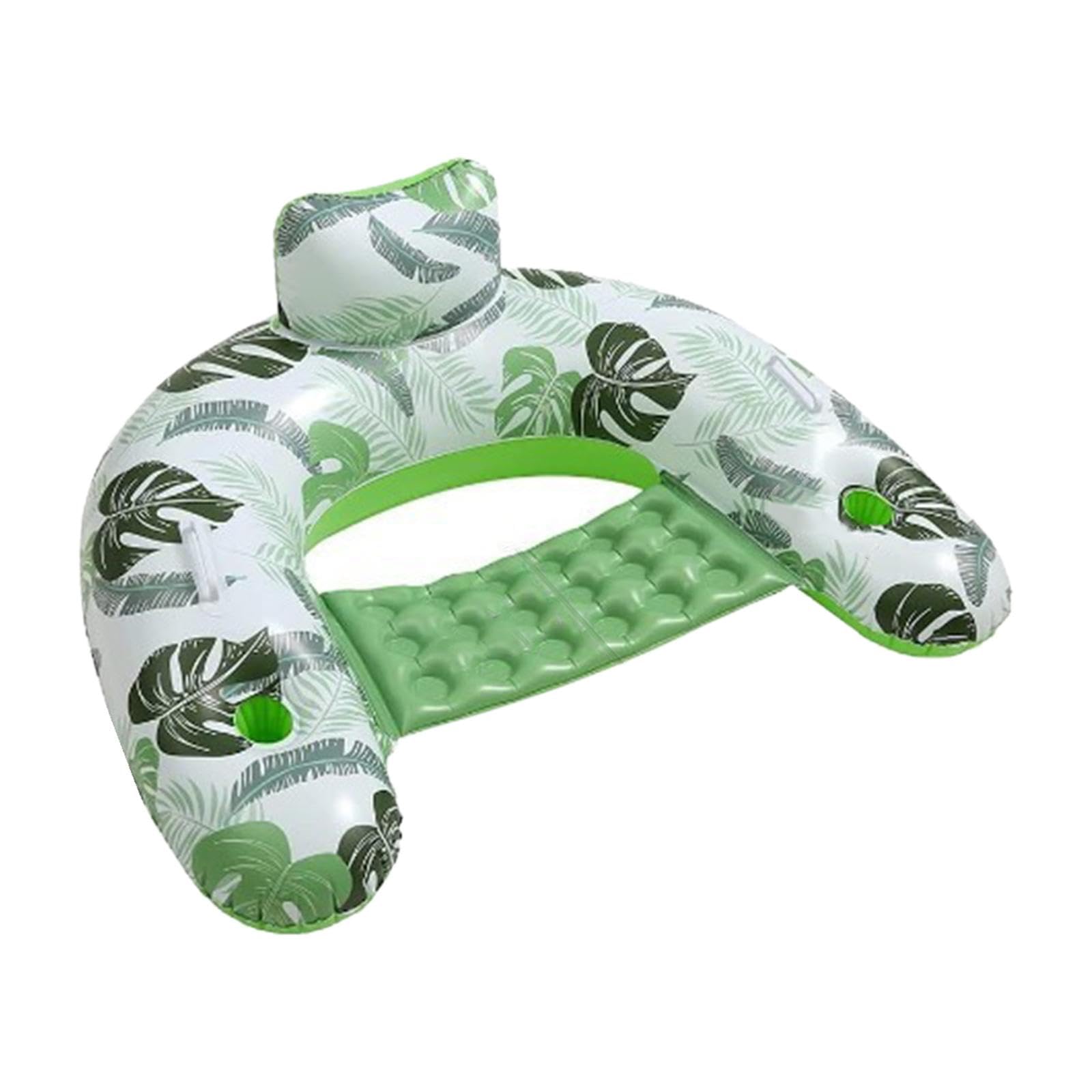 Pool Float Chair Lounge Sofa Floating Pool Chair for Relaxing Vocation Beach Green|Toys & Hobbies | Outdoor Toys & Structures | Sand & Water Toys | Floats, Rafts-image-7