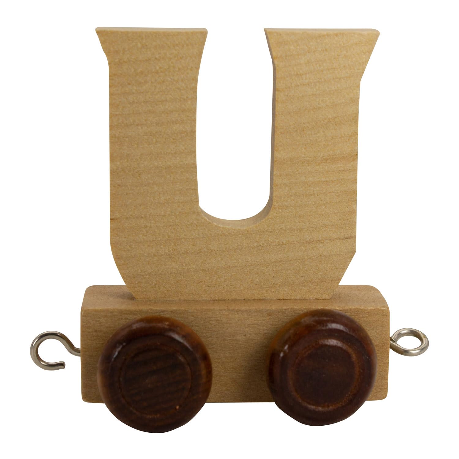 Wooden Letter Train, Train, Carriage, A-Z, Customisable (U)