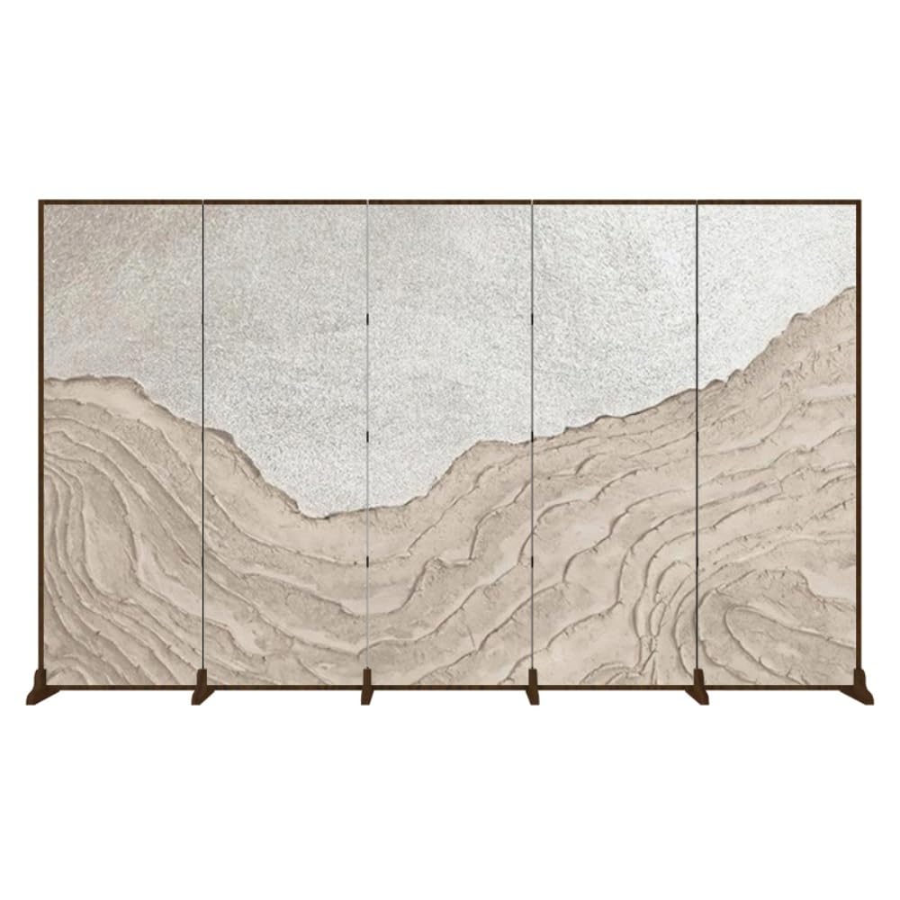 Privacy Screen Simple Screen Partition, Home Living Room Entrance Decoration Background Wall, Tea Hotel Privacy Folding Room Divider
