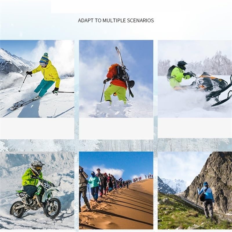 Lunettes de ski coupe-vent pour homme et femme, double pont, anti-buée, anti-reflet, protection UV