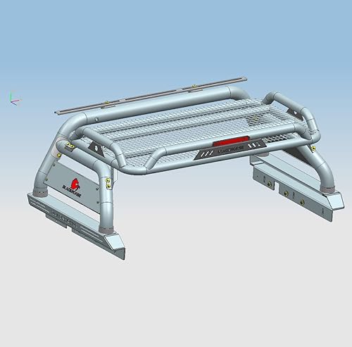 Miniatura 9 de Black Horse Off Road Atlas - Barra antivuelco negra compatible con Nissan Frontier ATRB7BK 2005-2021