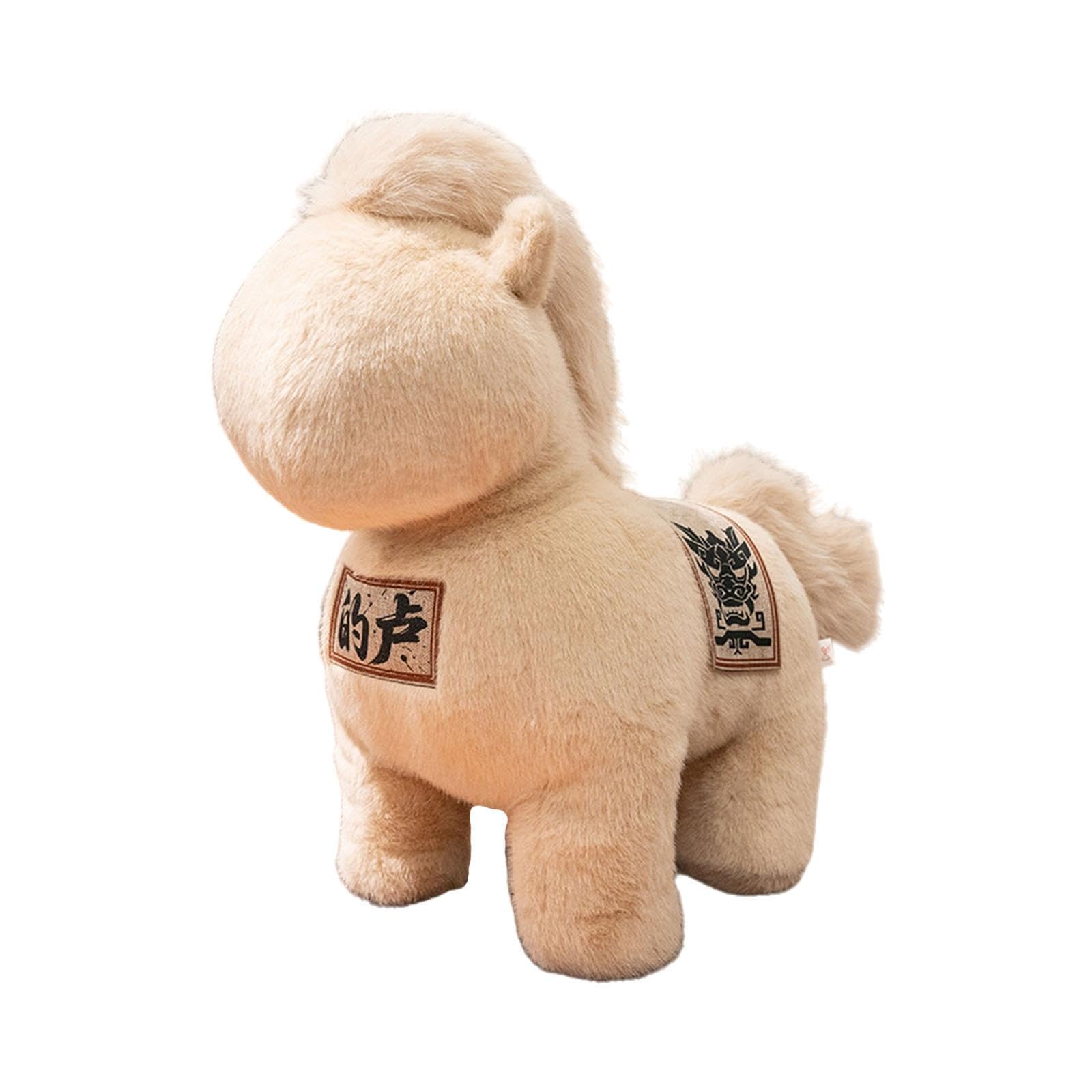 VELURA Plush Horse Toy Standing Home Decor Lovely Doll for Baby Boys Girls Children white|Baby | Toys for Baby | Plush Baby Toys|1 Plush Horse Toy