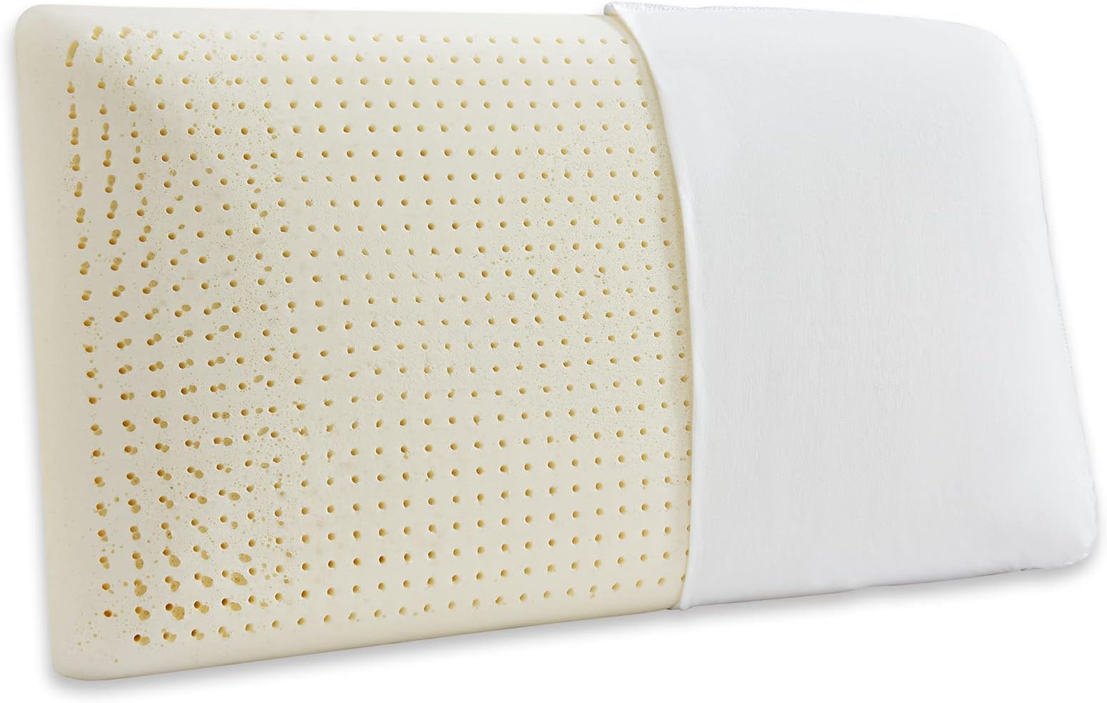 I AM Natural Talalay Latex Medium Support Bed Pillow for