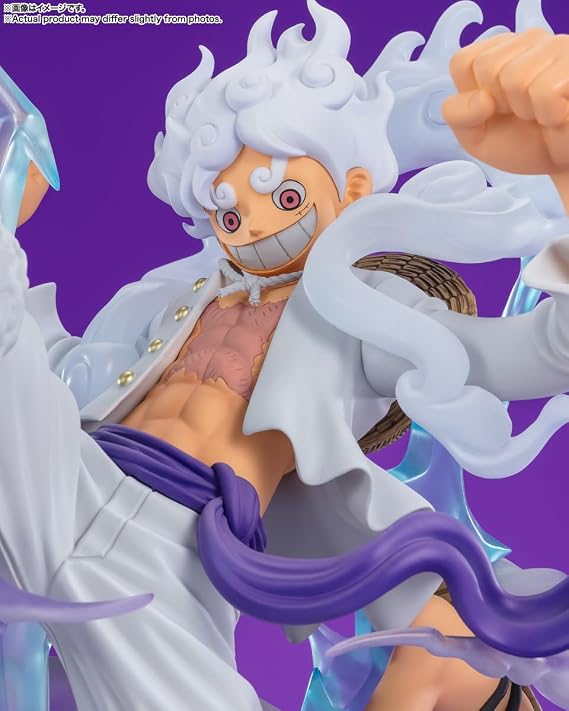 Bandai Figuarts Zero One Piece Luffy Gear 5TH Gigant Extra Battle