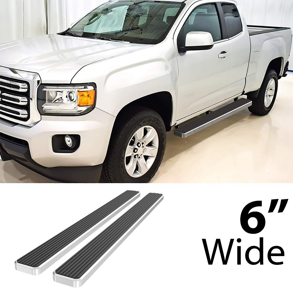 HD Ridez Stainless Steel Running Board Side Step Bars 6