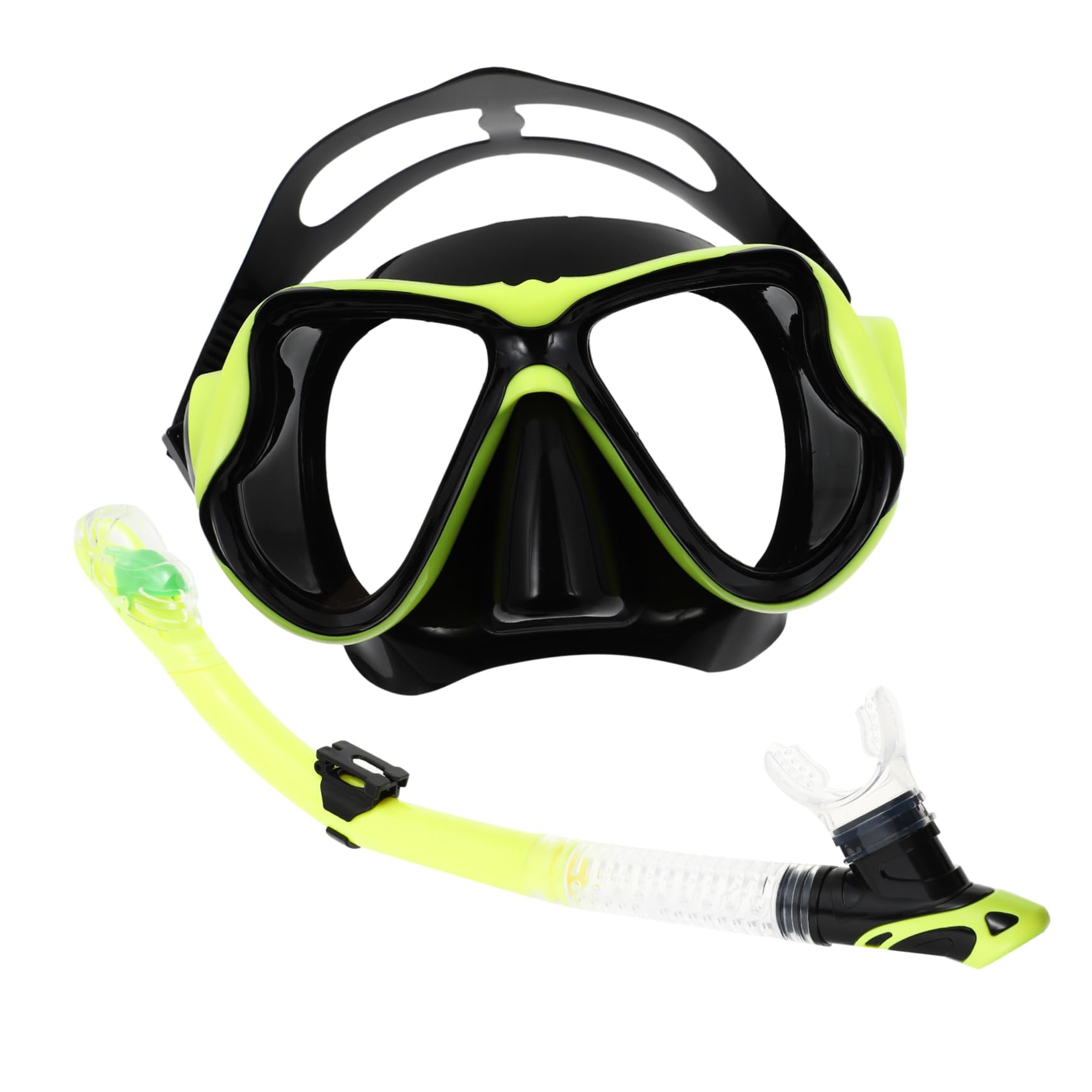 Mipcase Ergonomic Adult Snorkeling Mask Snorkel Impact-Resistant Set for Comfortable Norkeling