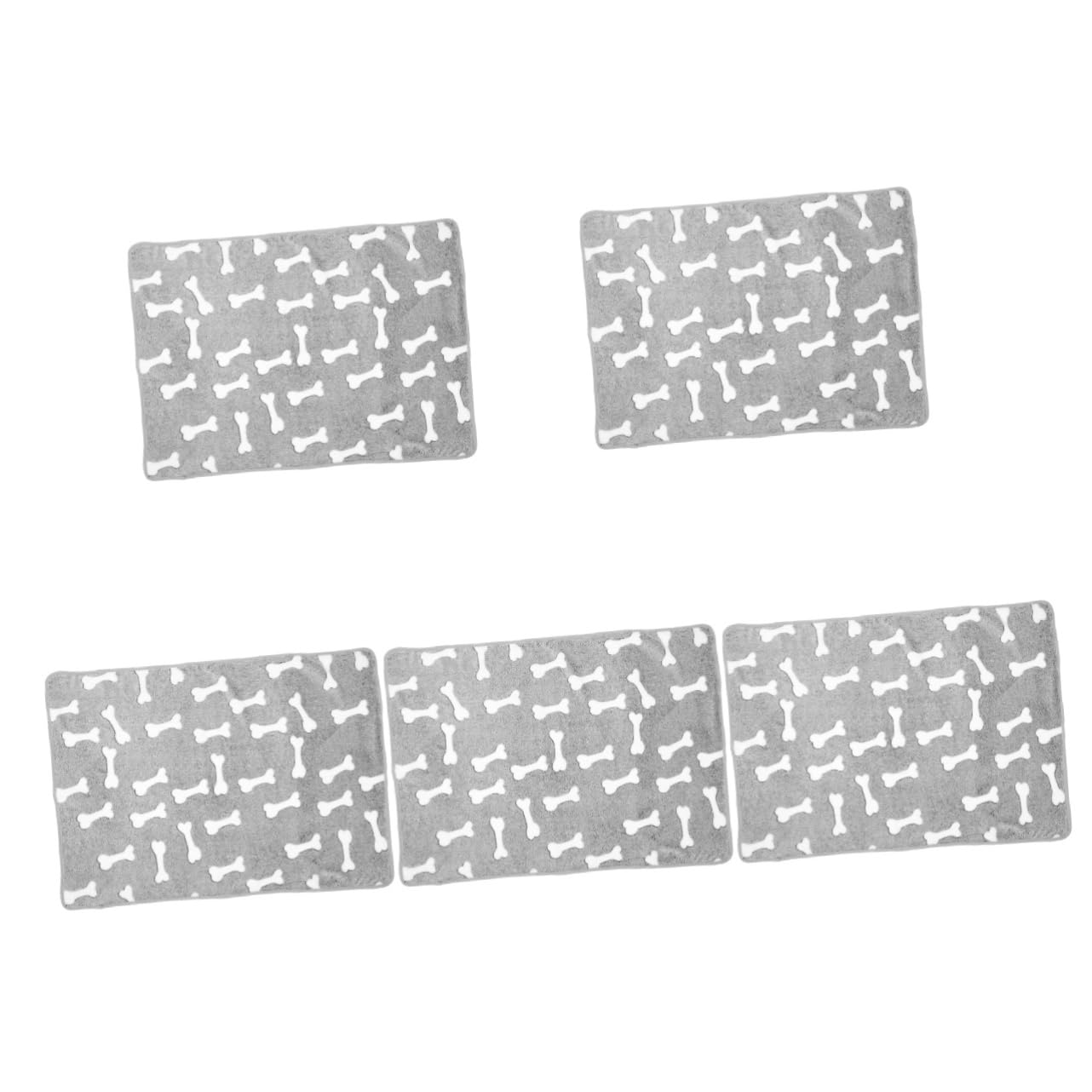 Couverture pour chiot polaire chaude tapis de couchage molleton pour petit animal