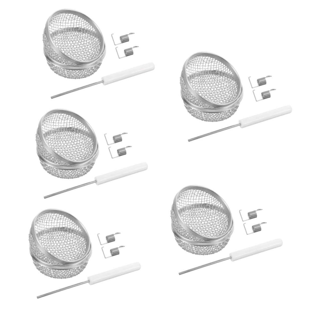 Gatuida 10piezas Rejilla De Ventilación para Calentador De RV Pantallas Inoxidable para Protección De Camper De Instalación y Resortes