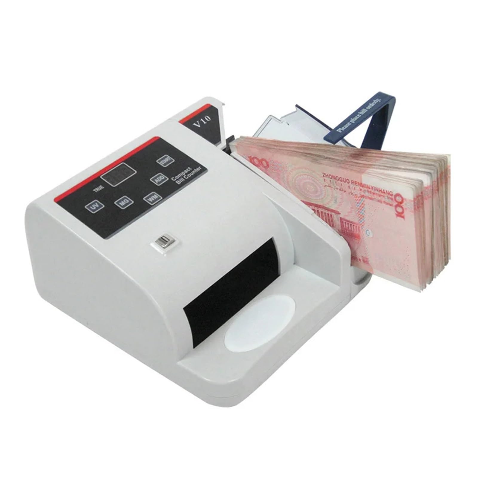 Przenośna Liczarka Pieniędzy UV/WM Poręczne Banknoty Wykrywanie Walut Domowy Supermarket V10 Detektor Liczenia Banknotów Partnerzy Biznesowi