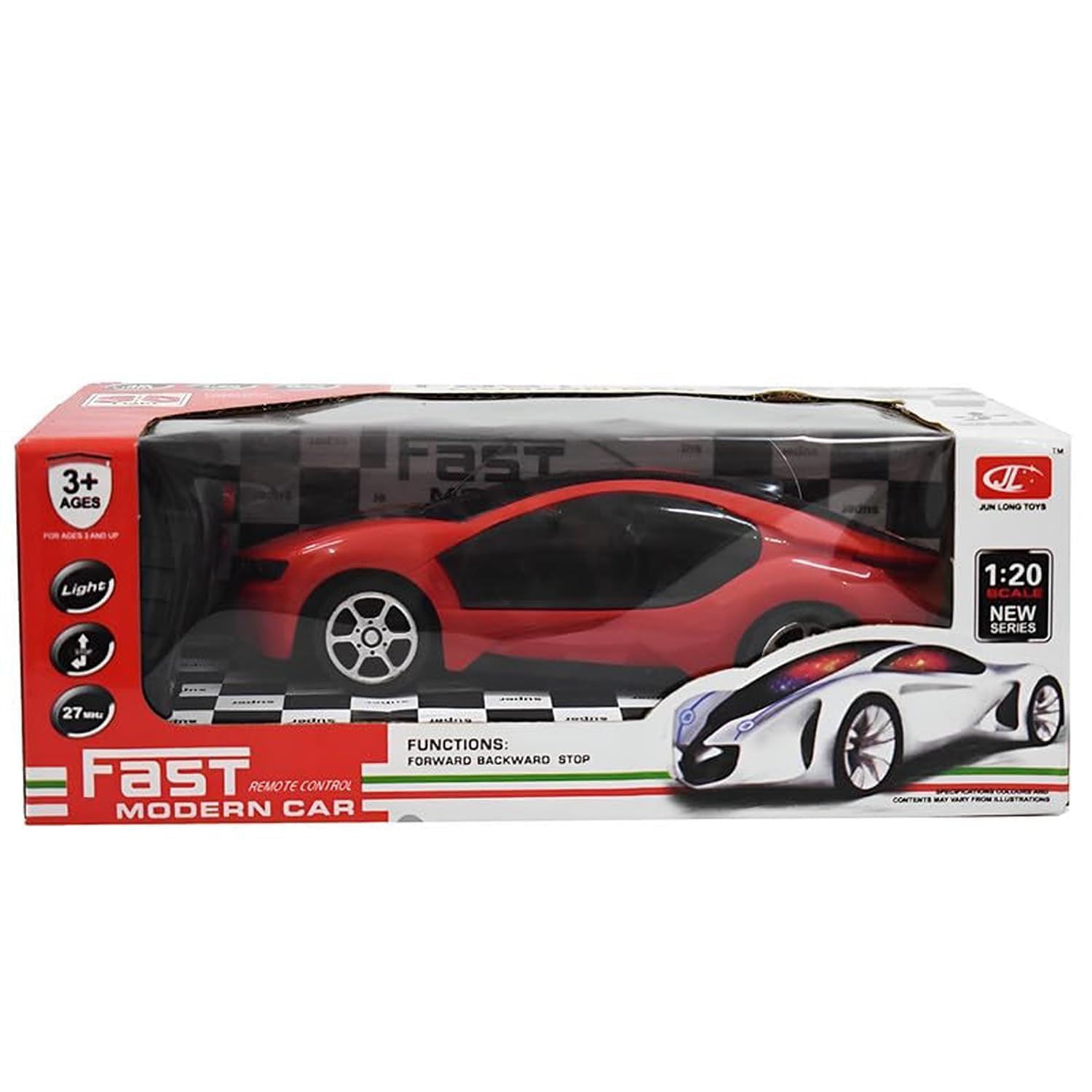 Ephemeral® Remote Control Chargeable 3D Famous Car with Flashing Light, Radio Control Race car for Kids for 3-12 Year Old Boy Birthday Remote Control Car Rechargeable-image-43