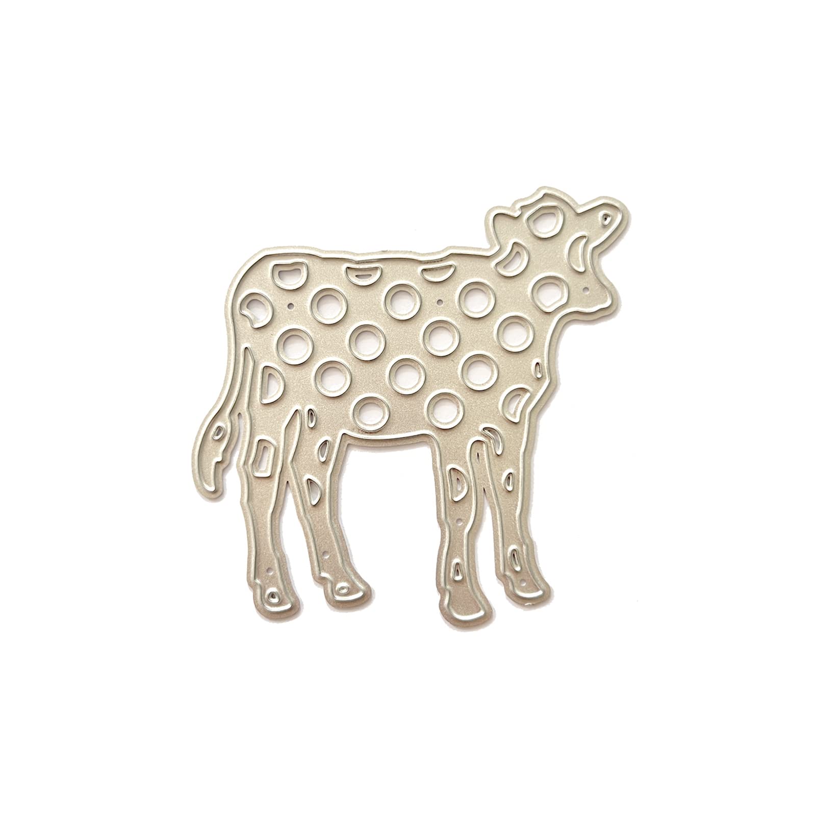 Kalttoy Metal Die Cuts Cow Cutting Dies Stencils Cutting Template for Scrapbooking Album Paper Card Embossing Decor Scrapbooking Stencil