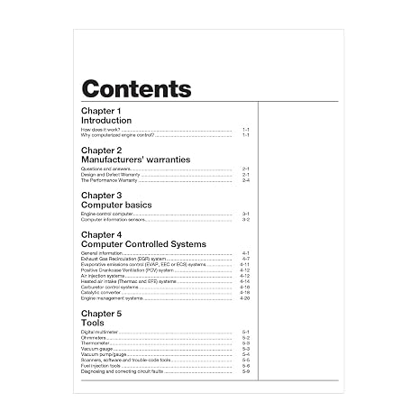 Automotive Computer Codes & Electronic Engine Management Systems (81-95) Haynes TECHBOOK