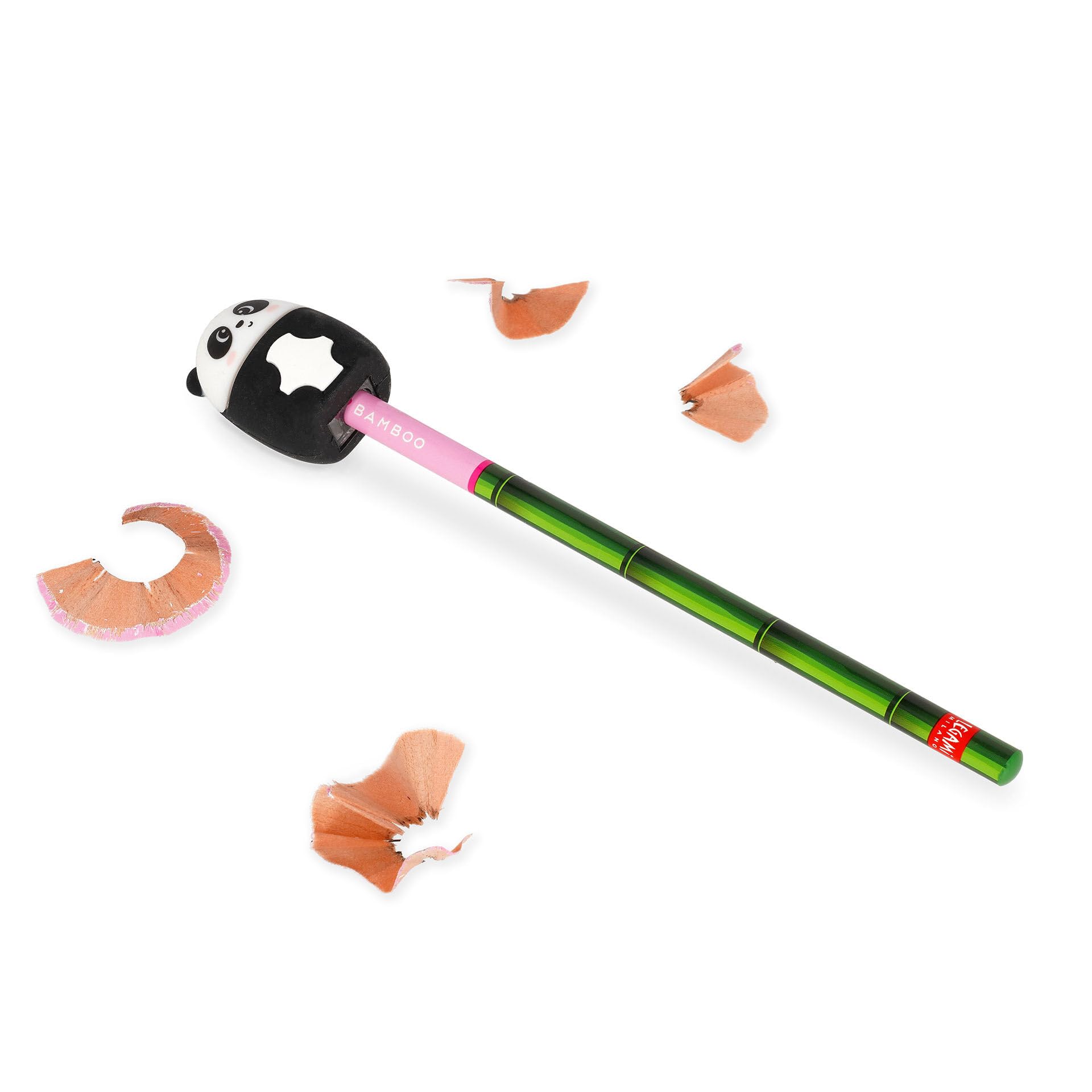 Legami - Temperino Matita - Mini Friends, Tema Panda, Temperamatite Ideale per Bambini, Facile da Impugnare