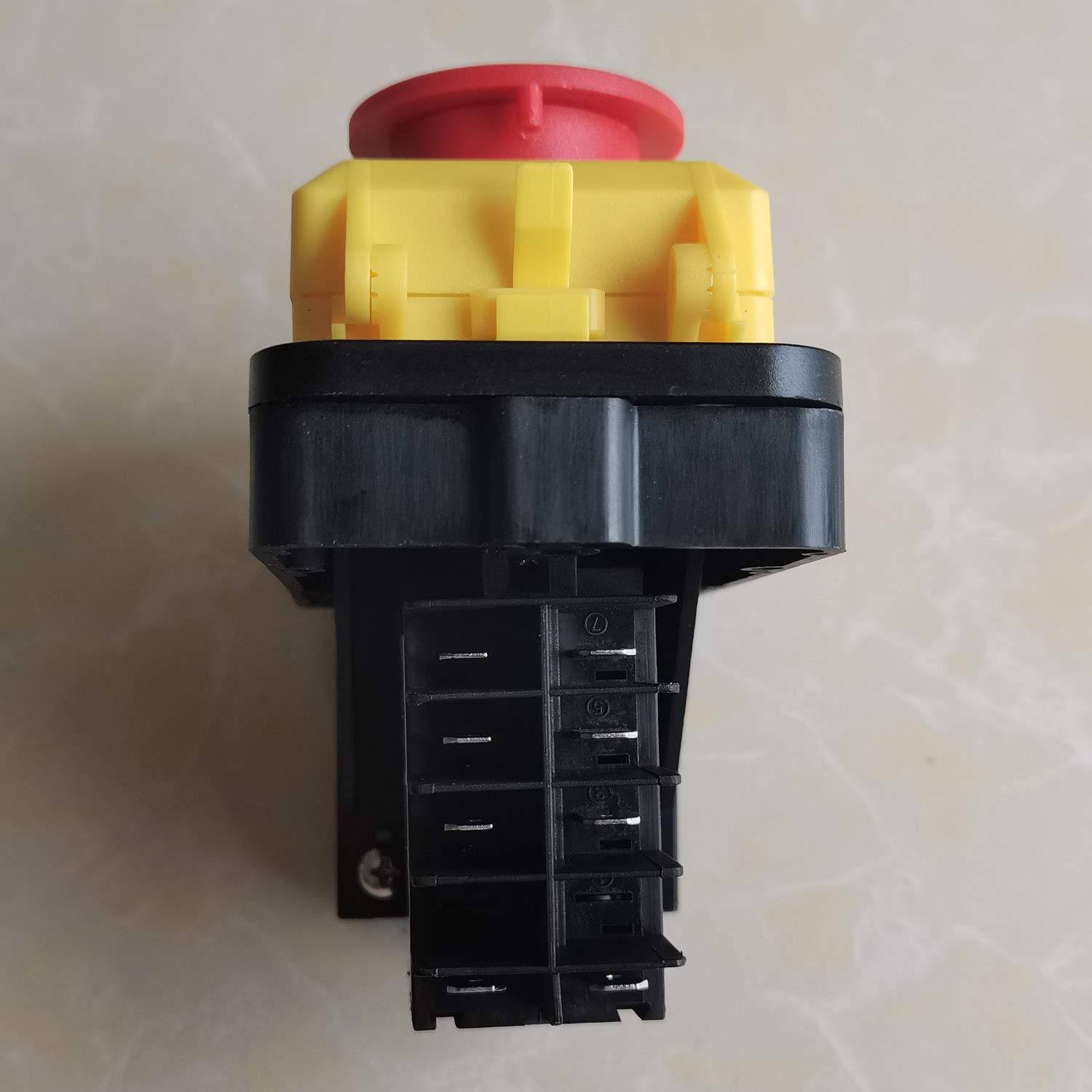 KEDU KJD11 - Interruptor de botón de 8 pines para interruptores electromagnéticos para máquinas de herramientas industriales JD3 AC 230 V 16 A 4NO