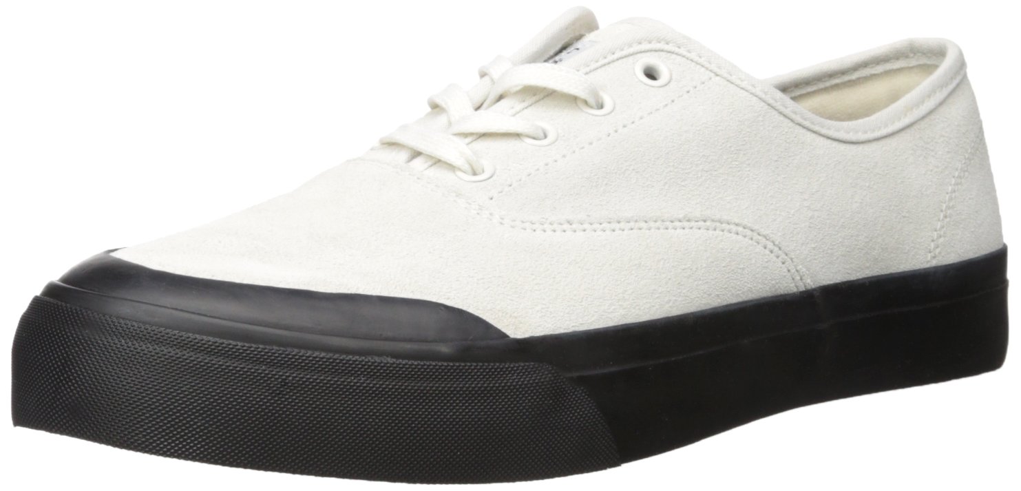 HUF Men's Cromer Skate Shoe, White/Black, 4 Regular US