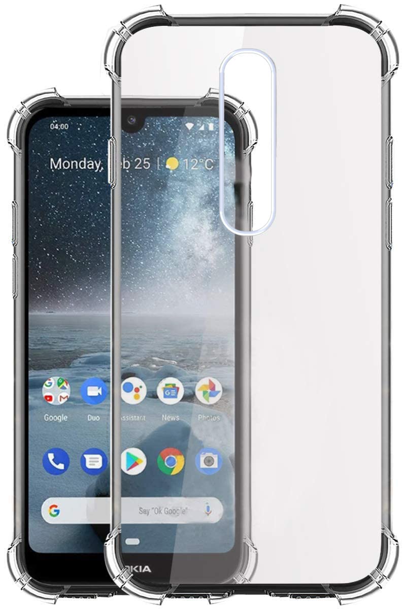 YOFO Silicone Back Cover for Nokia 4.2 - (Transparent) (B07TY5FMS9) Amazon Price History, Amazon Price Tracker