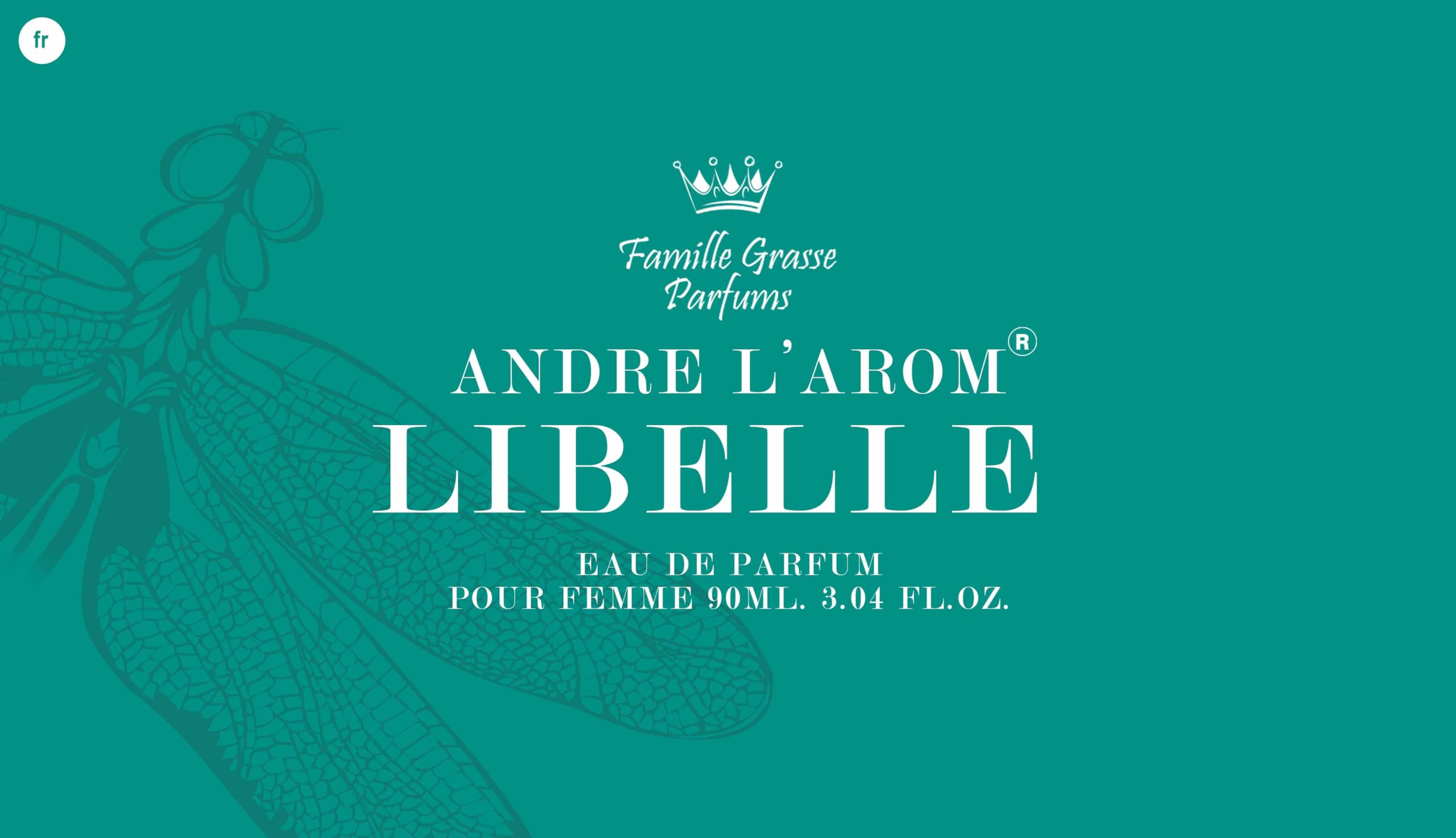 LIBELLE - Woda perfumowana dla kobiet 90 ml - wybór rzemieślniczy - zapach kwiatowy - Wyprodukowano we Francji, Tłuste