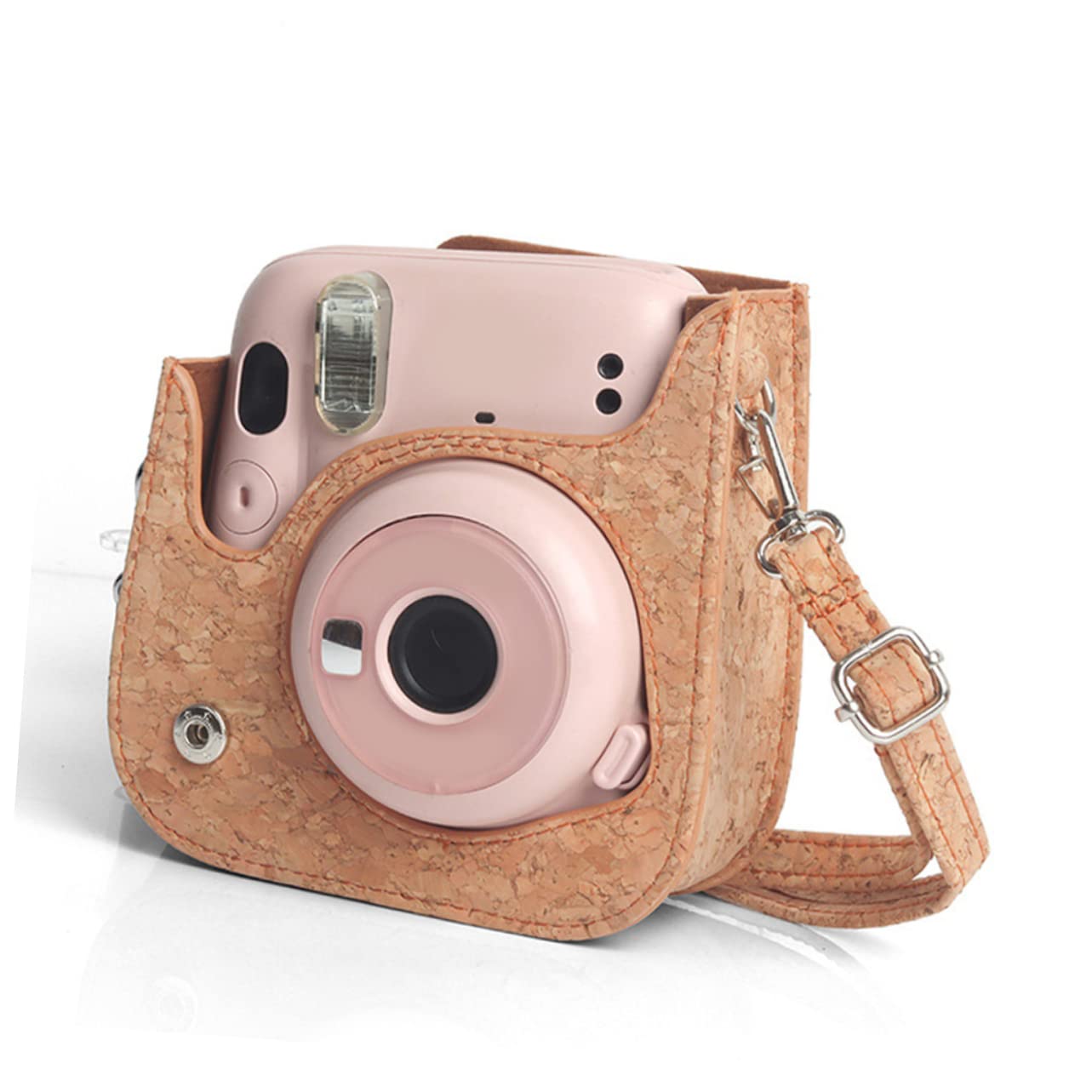 UKCOCO 3 Pezzi 11 Borsa Per Fotocamera A Pellicola Istantanea Borsa Per Fotocamera Tracolla Regolabile E Fodera in Pile