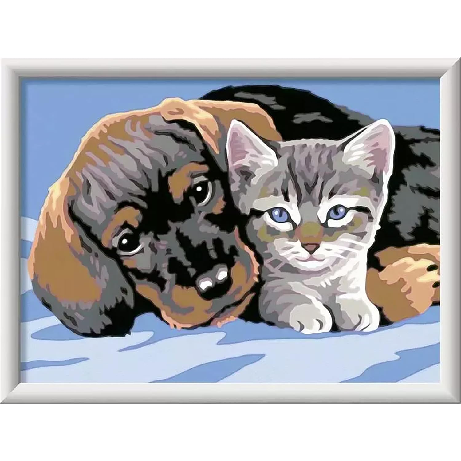 Ravensburger - CreArt Serie D - Amicizia Speciale | Kit Pittura Bambini | Dimensione Di 25 x 18,30 | Giochi Bambina 9 Anni | Paint By Numbers | Idee Regalo | Regalo Bambino 9 Anni
