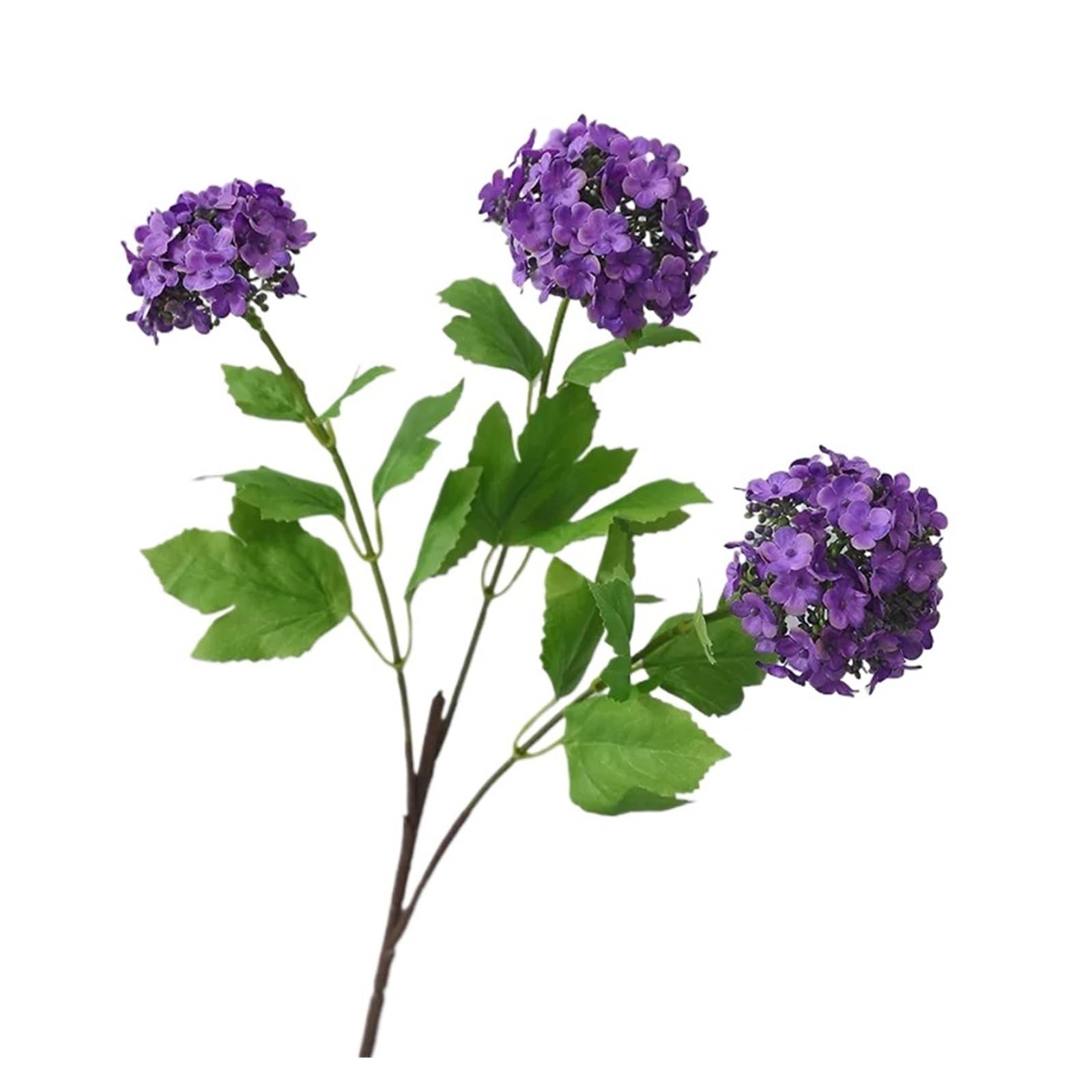 Casetlong 5Pcs Artificial Flowers For Home Decor Wedding Hall Flower Arrangement Party Photo Props(Purple)