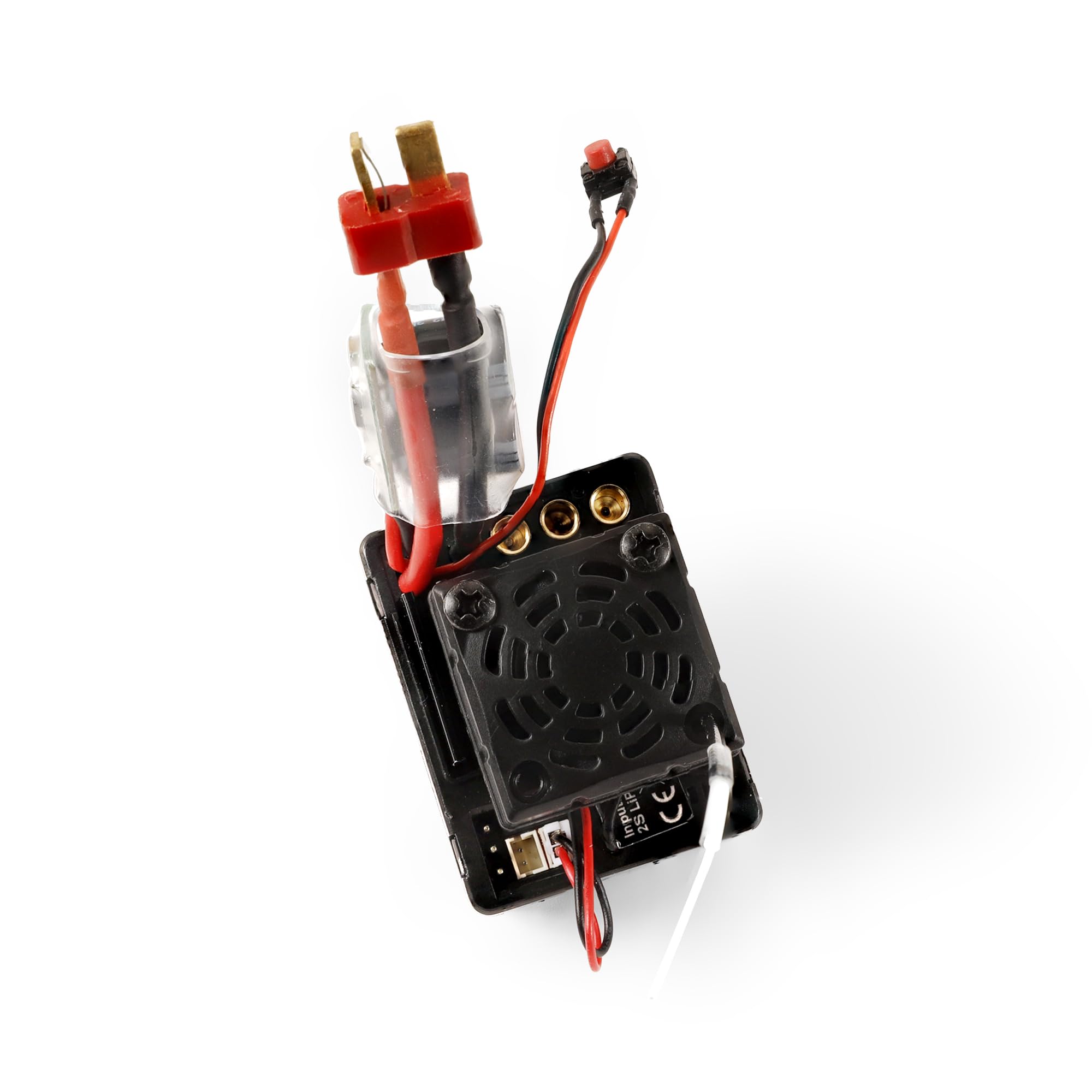 HAIBOXING 1/12TH Scale RC Cars Part Receiver, Brushless RC Truck Spare Parts Brushless ESC/Receiver with Cooling Fan Apply to 903A (T2500)