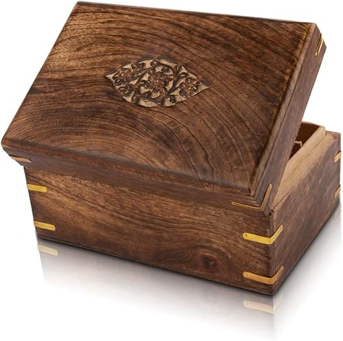 Miniatura 5 de Caja de té de madera para regalos de Navidad, organizador de té, contenedor con 9 compartimentos de almacenamiento para diferentes bolsas de té,