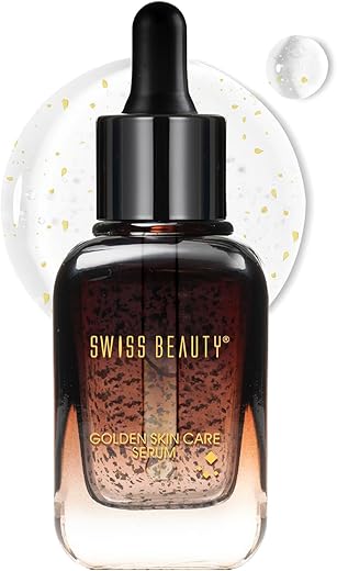 Swiss Beauty 24K Gold Lightweight Skin Care Serum | With Honey & Niacinamide | Reduce fine lines and wrinkles, gives radiant glow | For all skin…