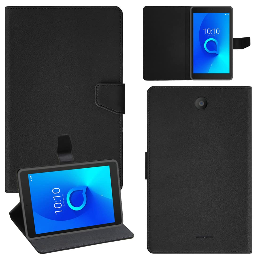 Zaoma PU Leather Flip Flap Case Cover for Alcatel 3T 8 inch Model No 9027Q, 9027W, 9032X, 9032T- Black (B09SV1J4NL) Amazon Price History, Amazon Price Tracker