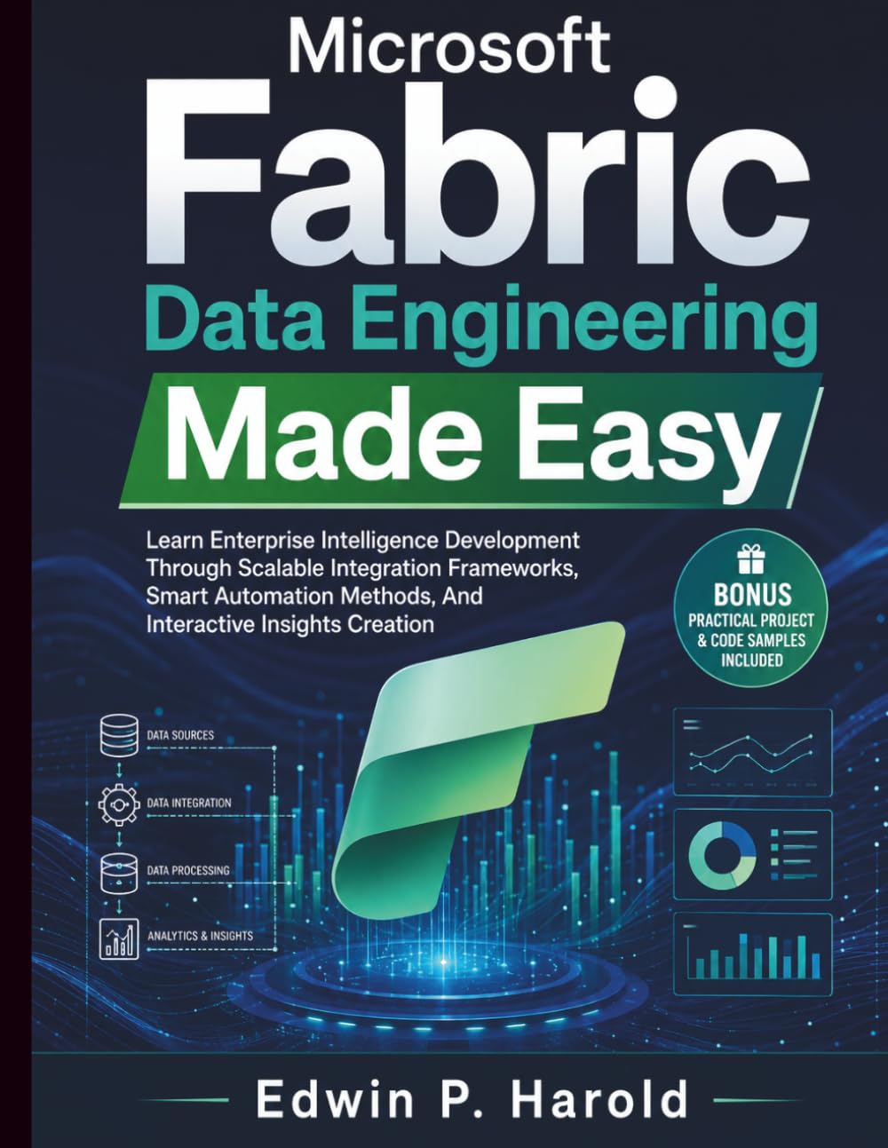Microsoft Fabric Data Engineering Made Easy: Learn Enterprise Intelligence Development Through Scalable Integration Frameworks, Smart Automation Methods, And Interactive Insights Creation