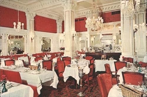 Hotel Algonquin Dining Room, New York, NY New York Original Vintage Postcard