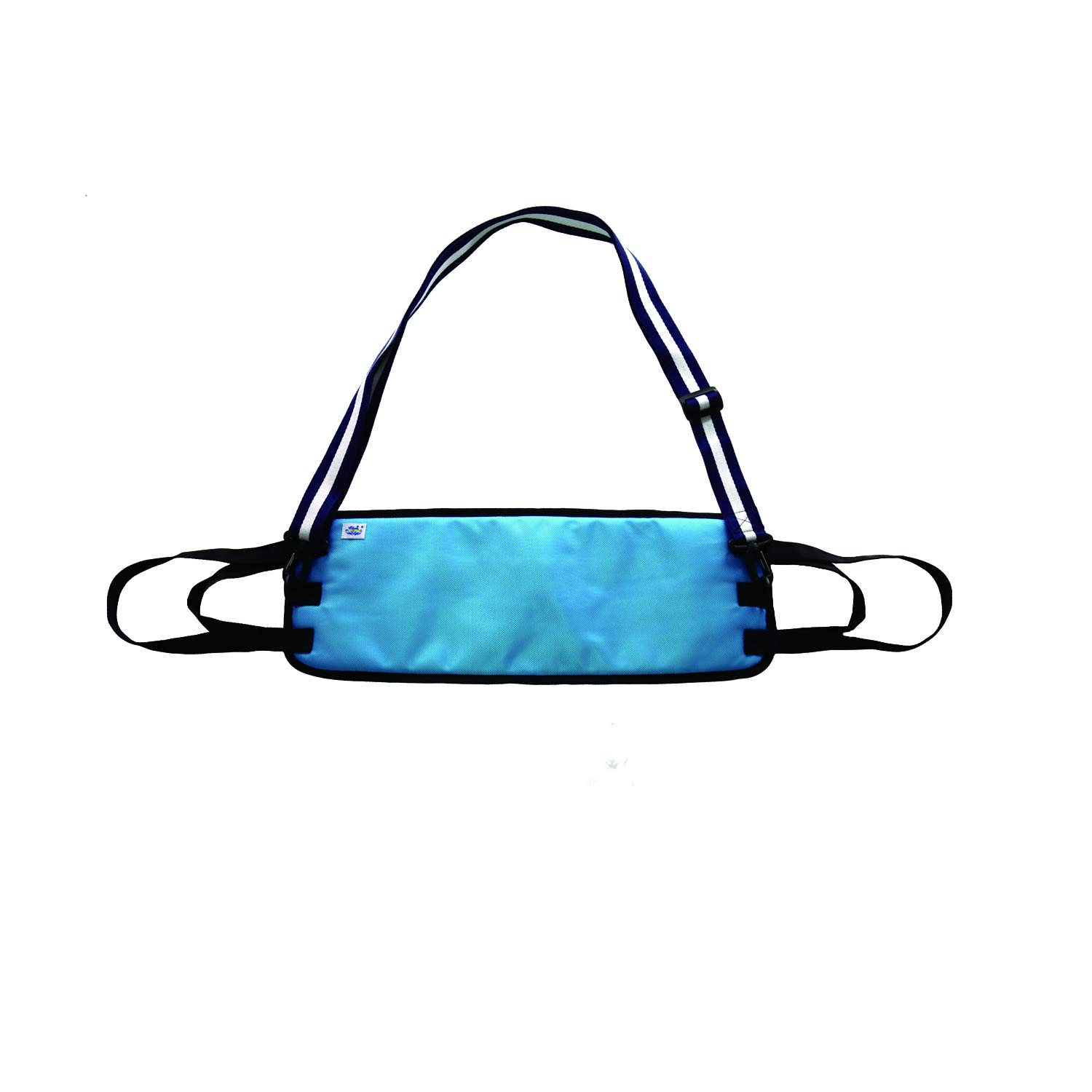 with Handles for Limited Mobility Caregiver Assistance Positioning for Elderly Handicapped Patient Lift Sling Transfer Belt (Sky Blue)