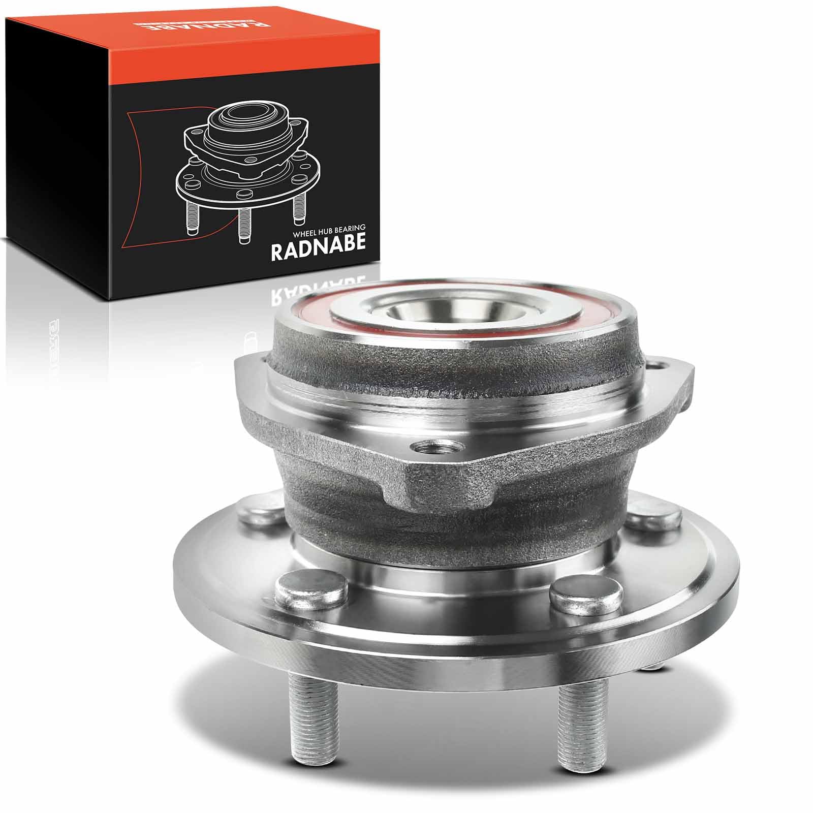 Frankberg 1x Kit de rodamientos de ruedas Eje delantero para Cherokee XJ Grand Cherokee I ZJ,ZG Wrangler I YJ,SJ Wrangler II TJ 1984-1999 53007449AB