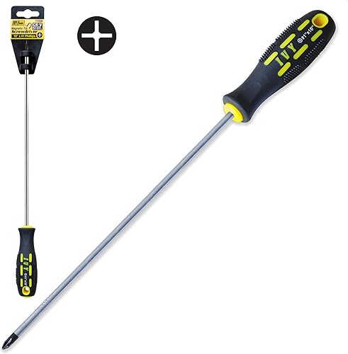 Miniatura 7 de IVY Classic 17401 Juego de destornilladores magnéticos ranuradosPhillips de 6 piezas, 6 piezas, mango Power Pro Grip