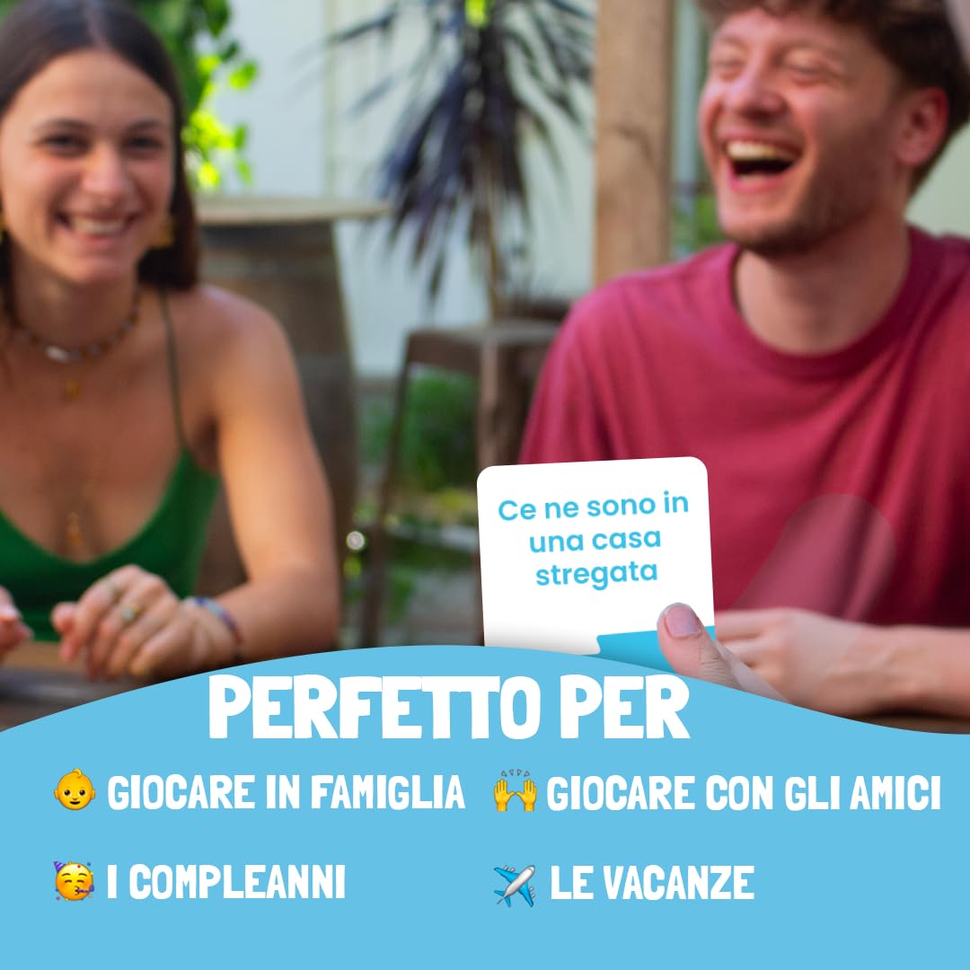 ATM Gaming QUICKSTOP Kids - Gioco di Carte per Bambini e Famiglie - Età 7+ - Da 2 a 7 Giocatori - Divertente e Veloce - Gioco da Tavolo - Italiano
