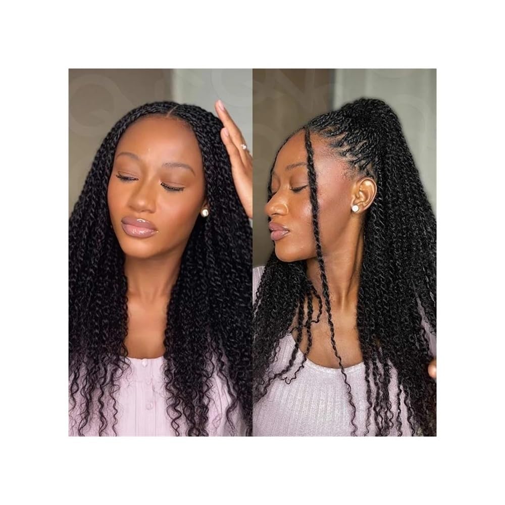 Włosy ludzkie w dużych ilościach do zaplatania, afro, kręcone, kręcone włosy, 50 g/opakowanie, do przedłużania Micro Locs (ciemny blond, 30 cm)