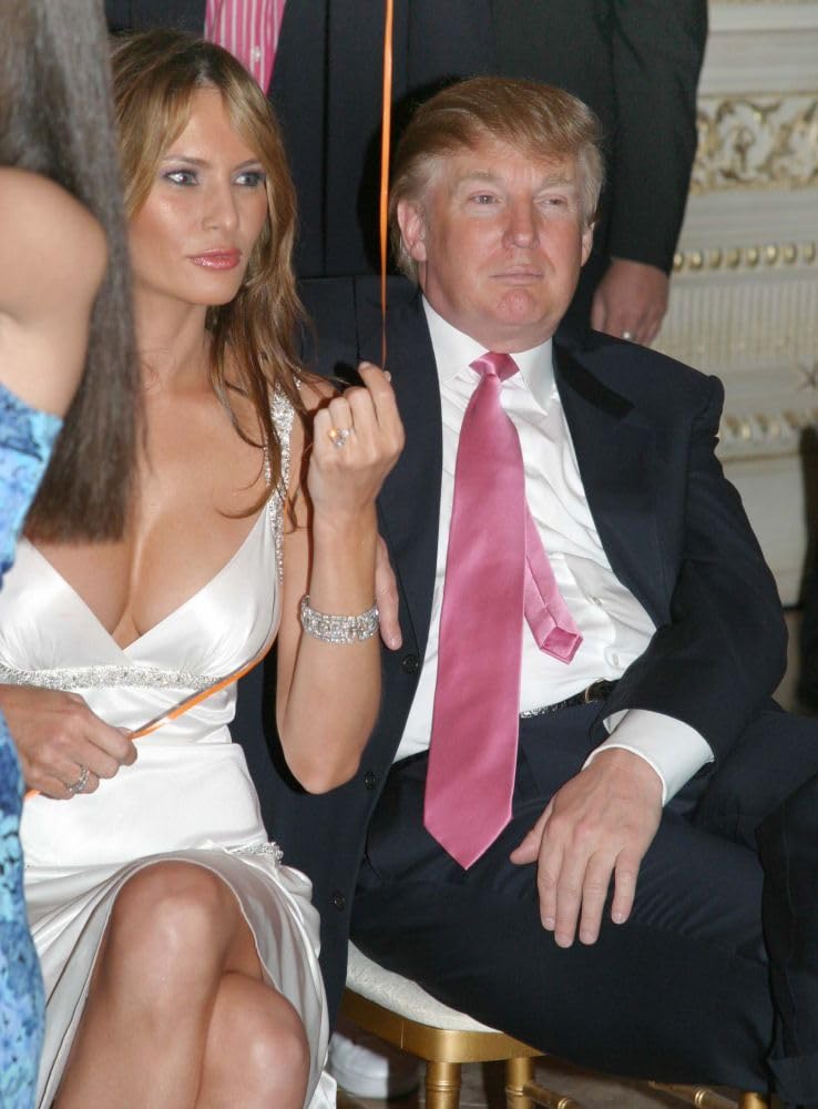 Amazon.com: West Palm Beach FL 3-11-2005. Donald and Melania Trump atThe Mar-a- Lago Club during Rush Philanthropic Arts Foundation first annual Palm Beach benefit ART FOR LIFE. Photo by JR Davis (Donald_Trump6523)