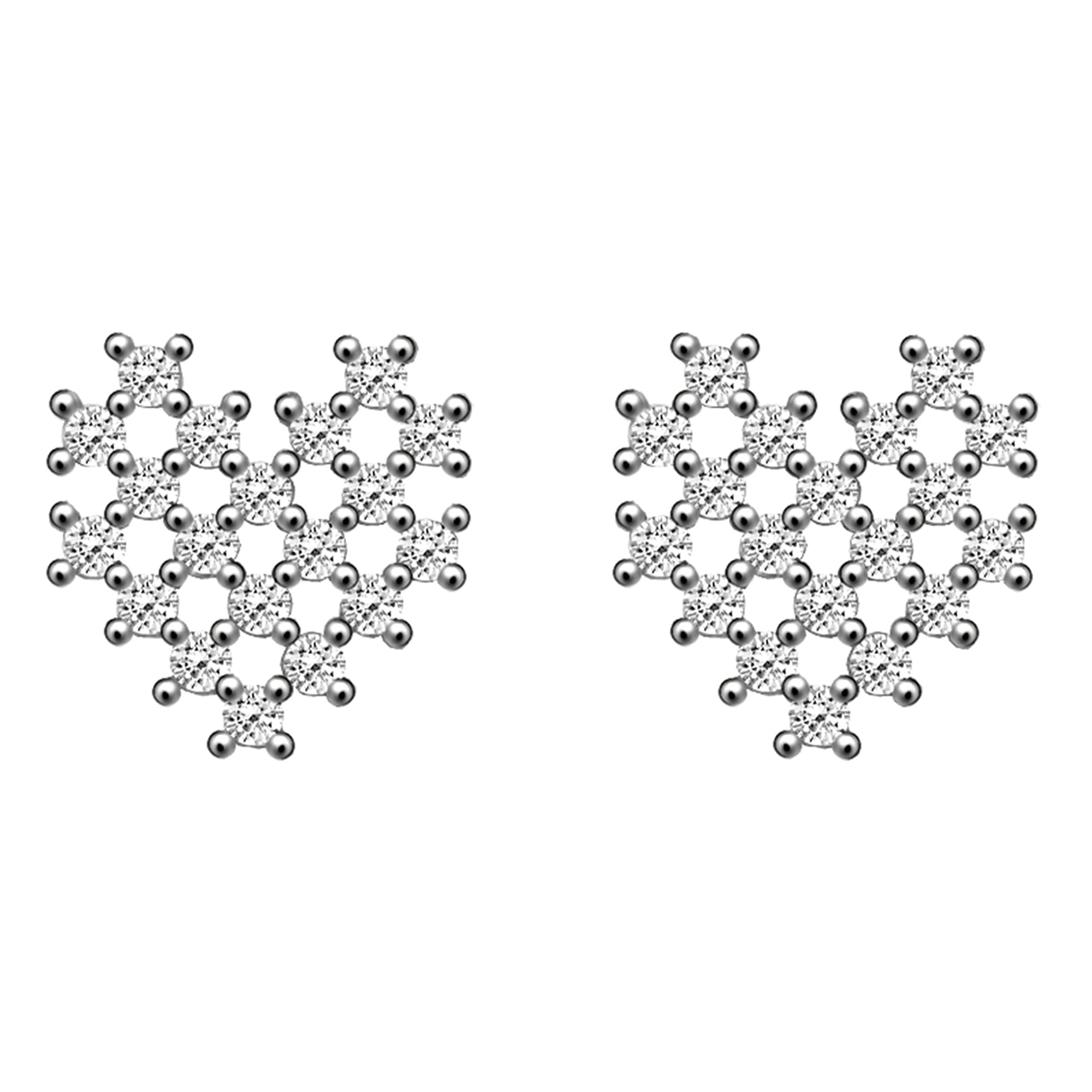GIVA 925 Silver Zircon Mini Heart Studs | Gifts for Girlfriend, Gifts for Women and Girls |With Certificate of Authenticity and 925 Stamp | 6 Month Warranty* (B08VJHBWWM) Amazon Price History, Amazon Price Tracker
