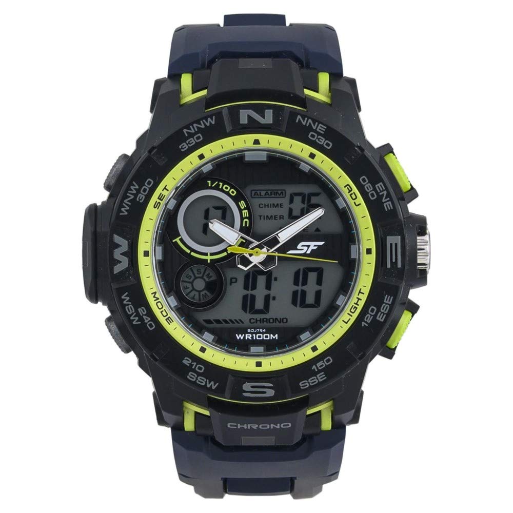 SF Neon Analog-Digital Black Dial Mens Watch - 77104PP01 / 77104PP01 (B07ZTLYG9D) Amazon Price History, Amazon Price Tracker