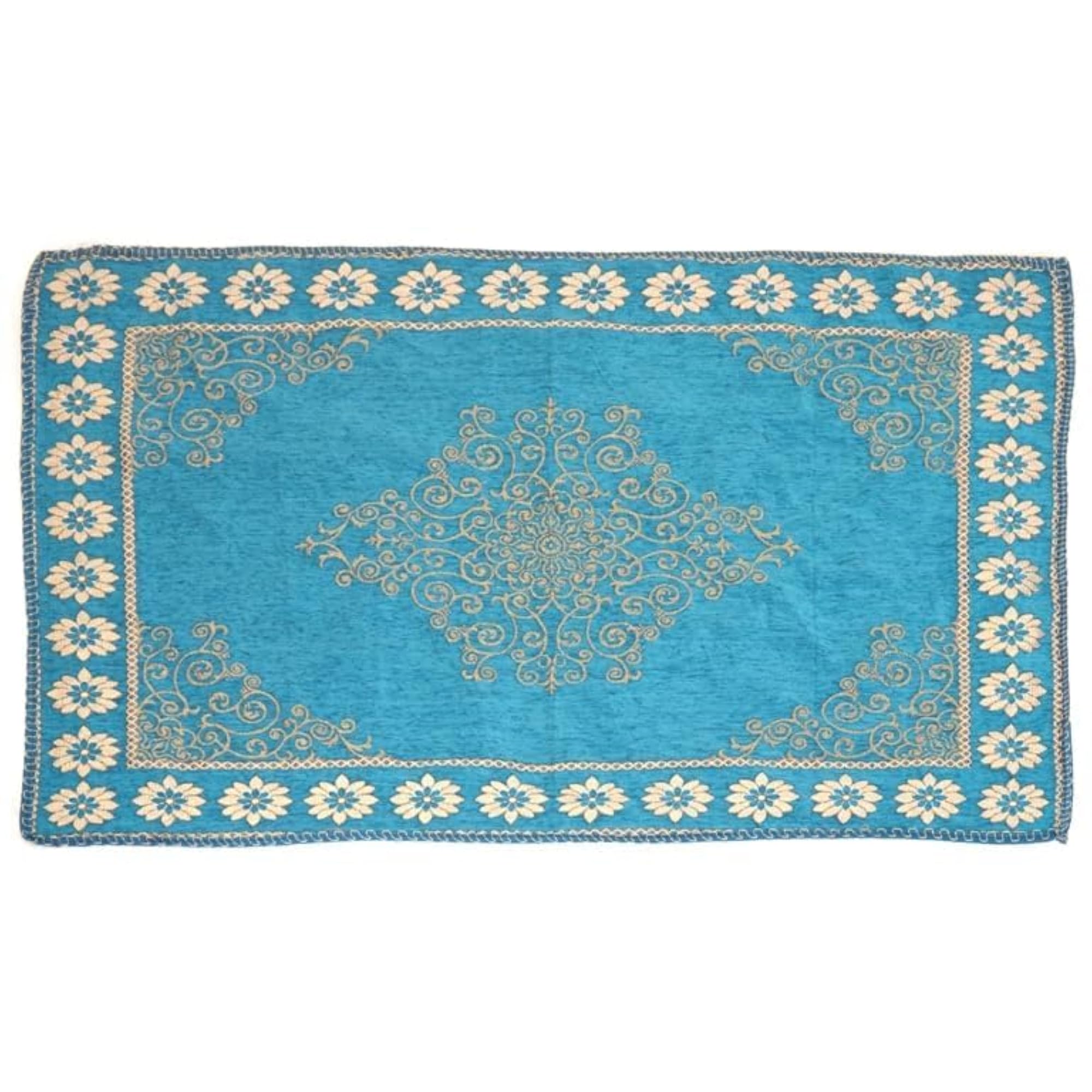 Chenille Designer Center Cover Tabletop, 36x54 Inch
