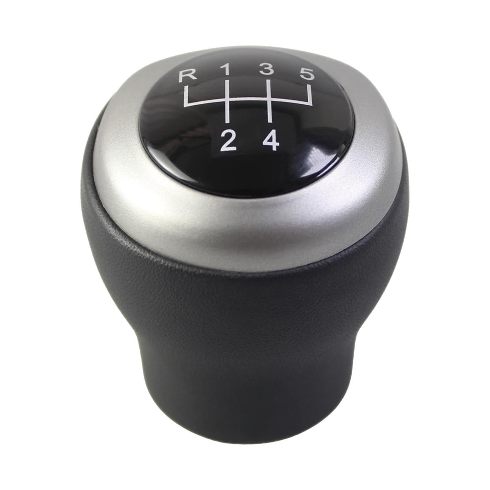 DUFWEHR Shifter Knob for KIA for Soul 2009-2013 Gear Shift Knob Leather Manual Shifter Lever Change 43711-2K150