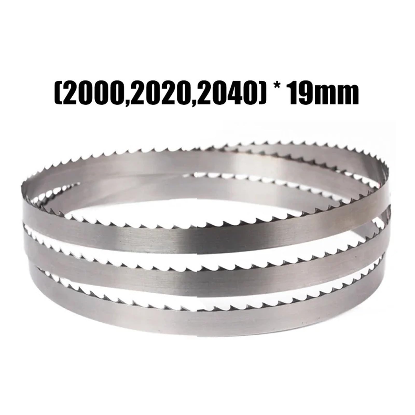 1 Hoja de Sierra de Cinta for Carne de 19 mm y 4 Dientes, 2000 mm, 2020 mm y 2040 mm, for Huesos.(2020x19mm)