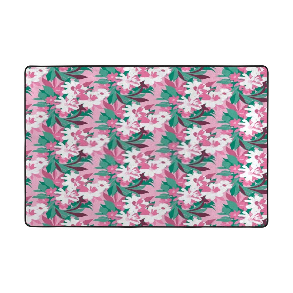 Tapis de salle à manger floral coloré pour une élégance moderne unique