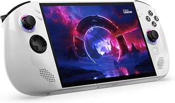 Lenovo Legion Go S 8ARP1 - Gaming Console 8 Inch Screen WQXGA, 120Hz (AMD Ryzen Z2 GB, 32GB RAM, 1TB SSD, AMD Radeon Graphic, Windows 11 Home) - White